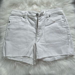 Universal Thread White High Rise Midi Shorts